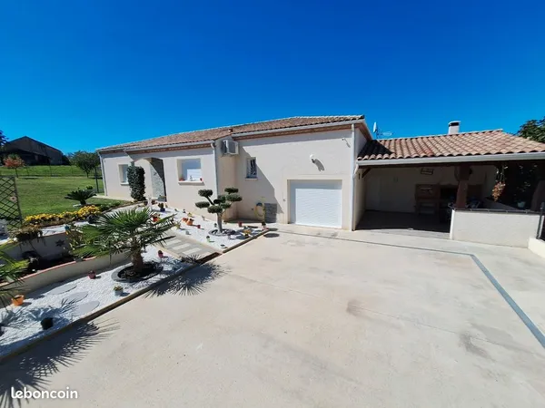 Maison plain-pied 130 m²