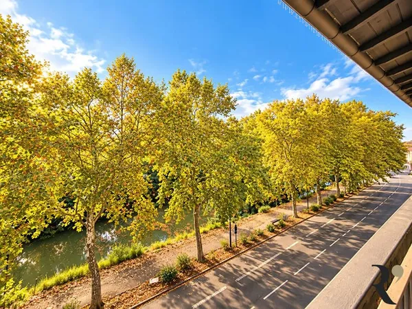 TOULOUSE APPARTEMENT T4 AU DERNIER ÉTAGE AVEC TERRASSE, PARKING ET CAVE