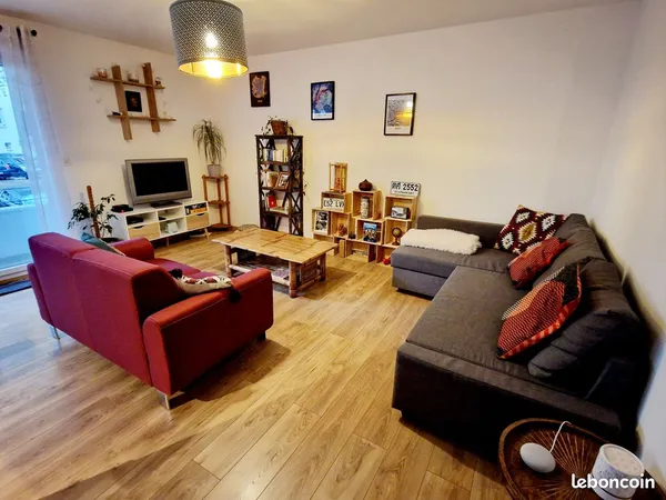 A LOUER - Appartement T3 meublé, Nantes Tortière Erdre