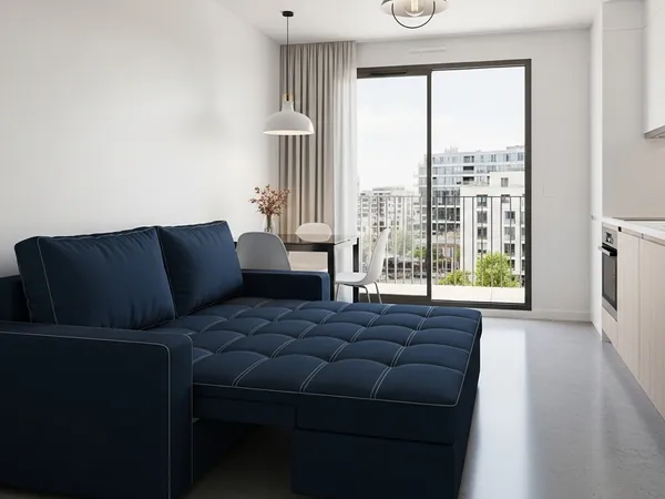 STUDIO de 35.65m² + UN BALCON - TROUVILLE-SUR-MER
