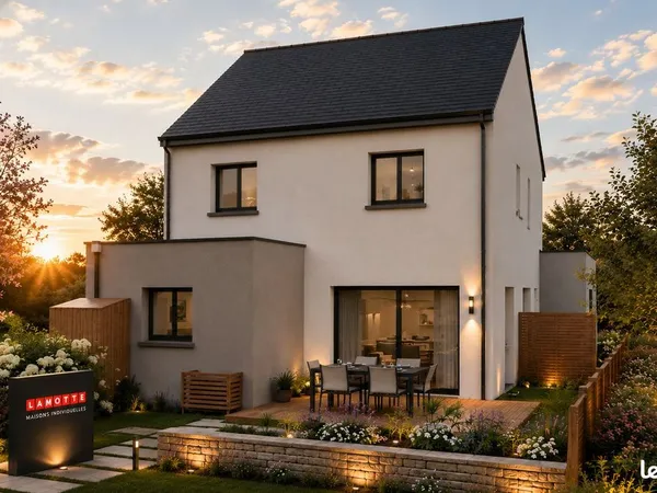 Projet de construction d'une maison 110 m² avec terrain à SAINT-PERAN (35)