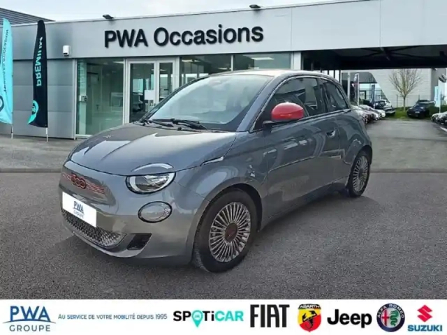 Fiat 500 e 95ch (red) — photo 1
