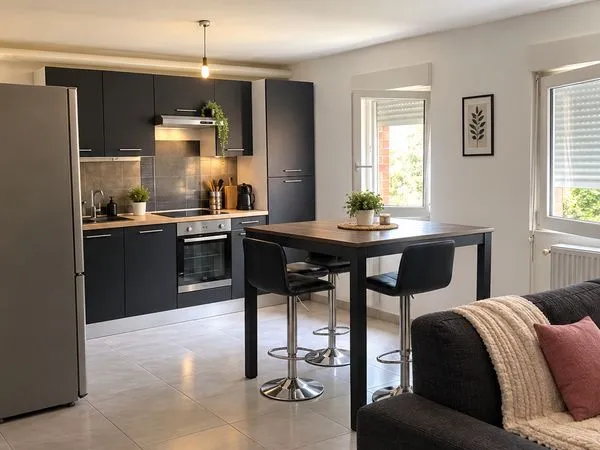 Appartement lumineux 89 m² - 3 chambres - Anzin