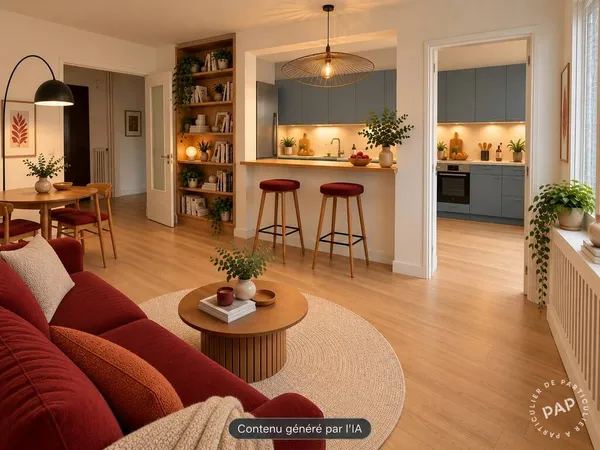 Appartement 2 pièces 55 m²