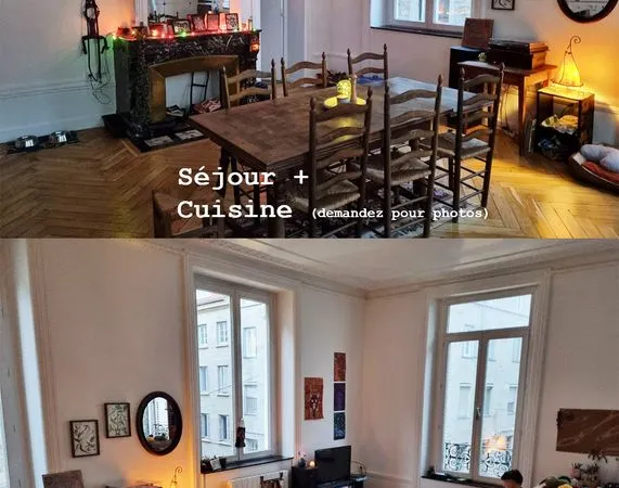 Appartement T3 70m² lumineux, non meublé en hyper-centre