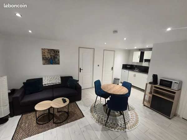 Saint-Étienne - T2 de 42 m² vendu meublé et équipé - Rue Désiré Claude