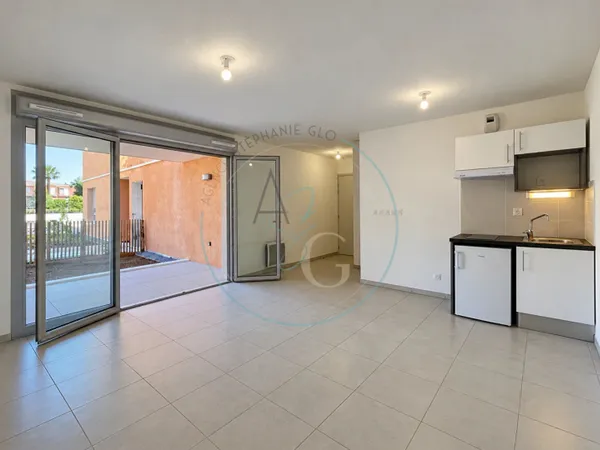 COGOLIN - Studio avec terrasse et jardin ? Idéal Investisseur ? VENDU LOUÉ
