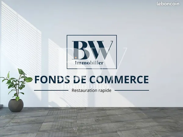 Fonds de commerce, restauration, restauration rapide 84 m² Landerneau