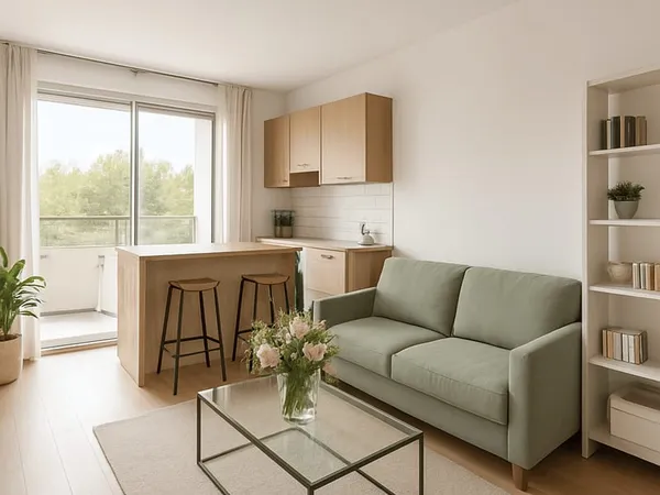 Appartement 2 pièces 44 m²