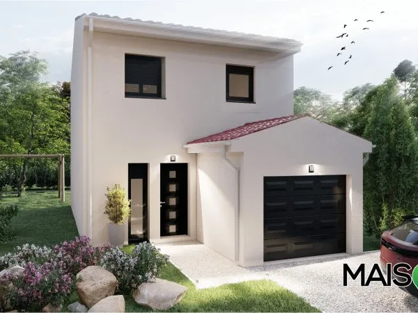 Terrain + maison 88 m²