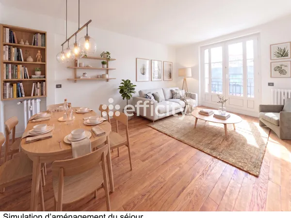 Appartement 3 pièces 65 m²