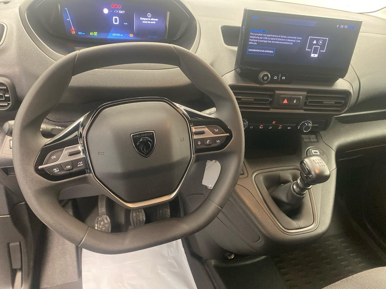 Peugeot Partner fourgon m 650 kg bluehdi 100 s&s bvm6 — photo 12