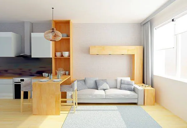Studio 1 pièce 19 m²