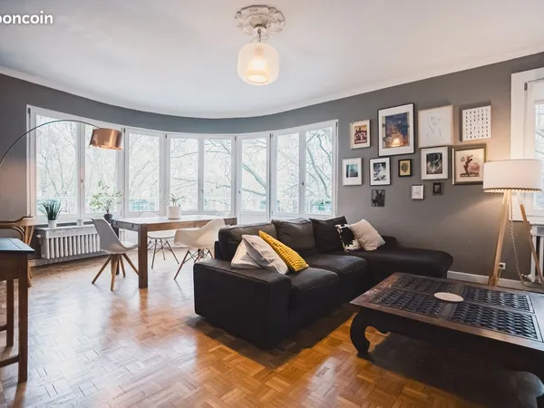 T3 75 m² Vauban, balcon, garage, ascenseur