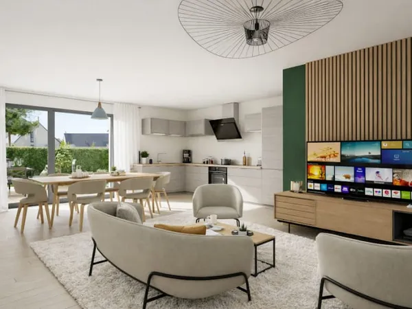 Maison neuve 5 pièces 100 m²