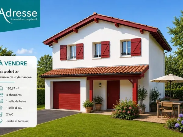 Maison 5 pièces 108 m²