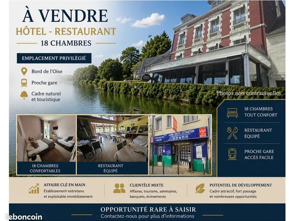 Boutique 600 m² Saint-Leu-d'Esserent