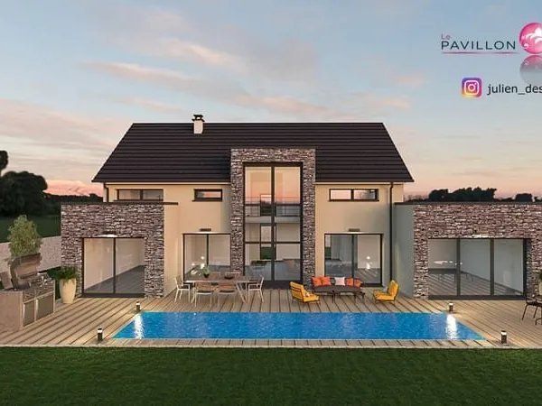 Projet de construction d'une maison 200 m² avec terrain à BOUGIVAL (78)