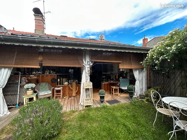 Coup de coeur à Langon : maison refaite à neuf, verrière d'exception, à 20 min de Bordeaux en train