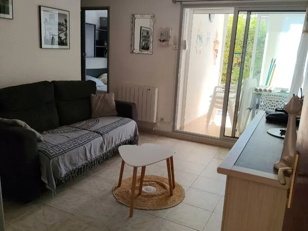 T2 Marseillan-Plage en rez-de-jardin