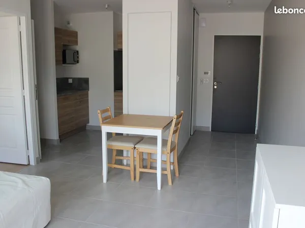 T1bis de 37 m2 meuble