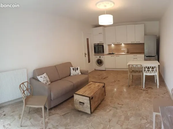 T2 meublé avec cave et garage - Annecy le Vieux - 40 m2