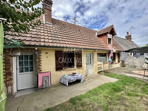 SAINT-NICOLAS-D'ALIERMONT MAISON AVEC LOCATAIRE EN PLACE