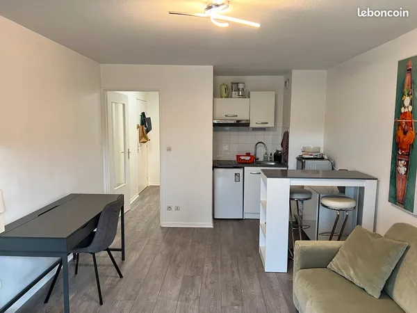 Studio meublé 25 m² proche fac Paul Sabatier Toulouse Rangueil