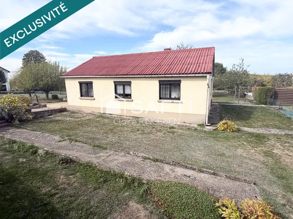 Maison individuelle - 66m² - Terrain constructible - Théding