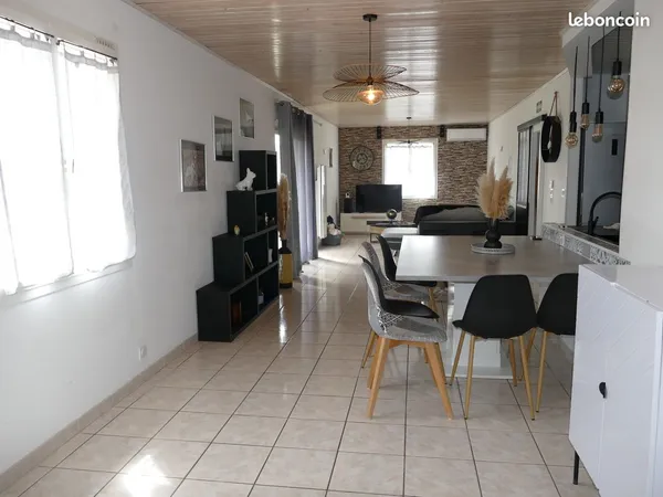Maison de 117 m2 - 3 chambres - garage - aucun travaux à prévoir