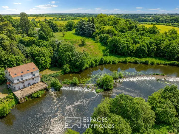 Maison dans un cadre exceptionnel en bord de Sèvre