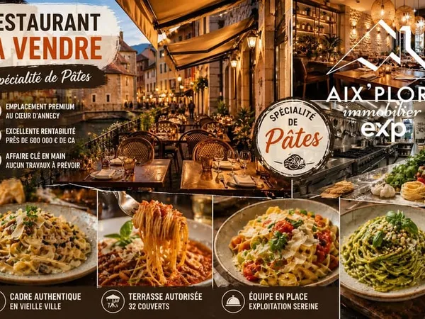 Restaurant à forte rentabilité Emplacement premium Ann