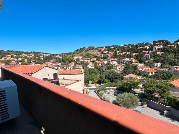 Appartement t3 collioure avec bel exterieur