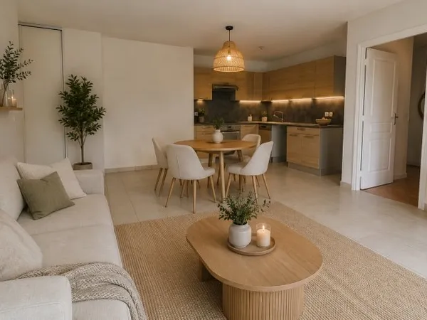 Appartement 3 pièces 63 m²