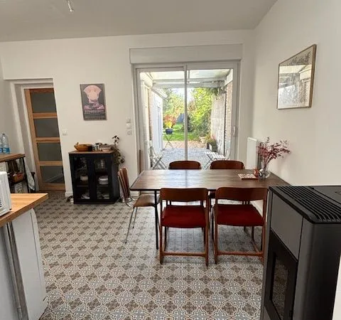Maison de ville 1930 de 115 m² avec jardin
