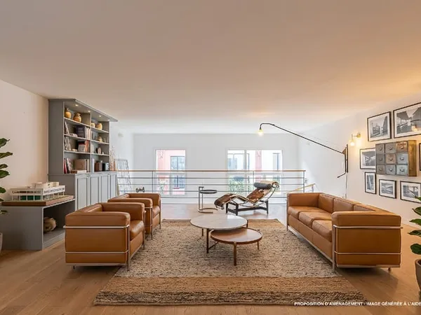 Loft en duplex dans une ancienne manufacture