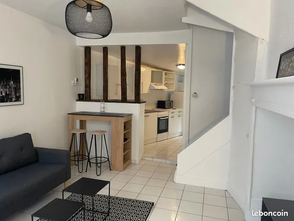 Maison Amiénoise 2 chambres meublée