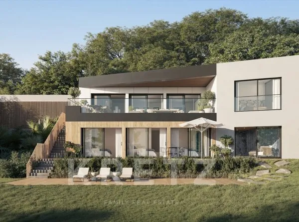 Aix-les-Bains - villa contemporaine avec piscine intérieure et vue panoramique sur le lac