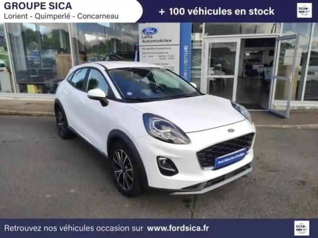 Ford Puma 1.0 flexifuel 125ch s&amp;s mhev titanium business — photo 1