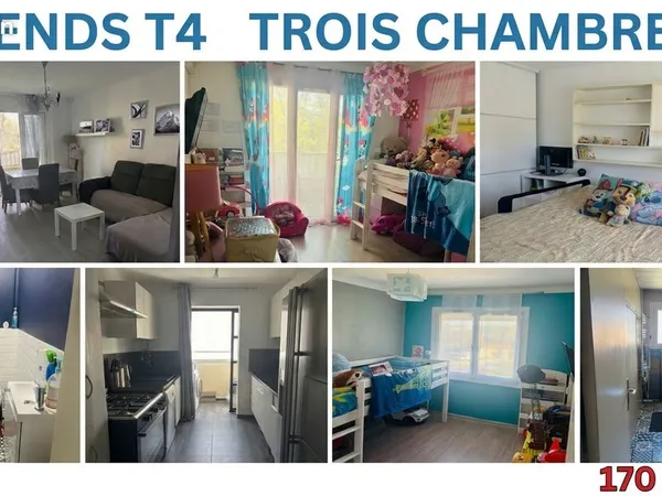 Appartement T4 - 69m* - La Palasse