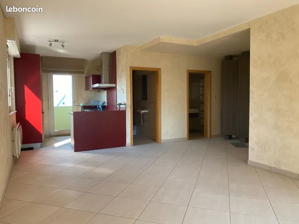 Appartement 2 pièces 54 m² avec terrasse au calme
