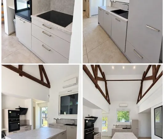 Maison 2 chambres avec jardin et stationnement - oye-plage
