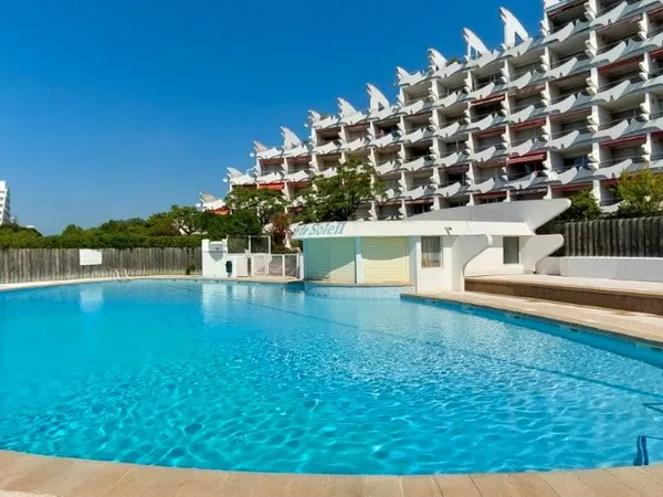 La grande motte-secteur couchant-Studio 18 m2 avec piscine