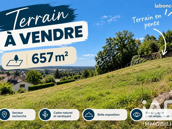 Terrain 657 m² Blaison-Saint-Sulpice