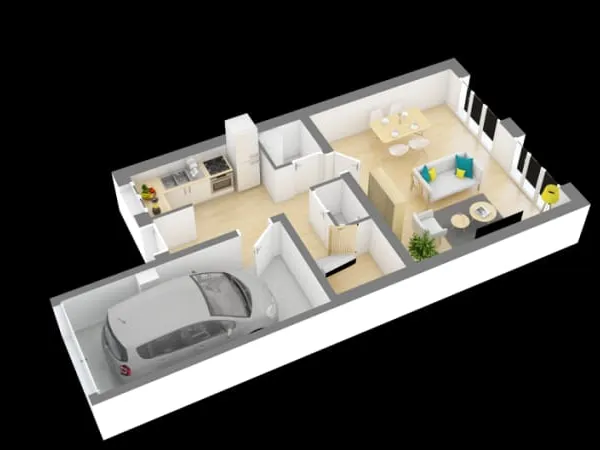 Maison neuve 4 pièces 81 m²