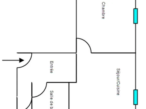 À louer - Appartement T2 de 31 m²