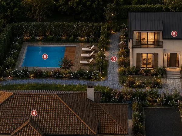 Terrain à bâtir 1 346 m² — Le Hameau, Pau