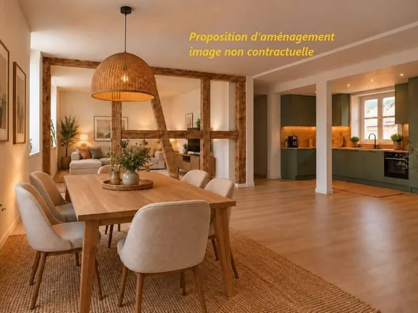 Duplex 4 pièces 110 m²