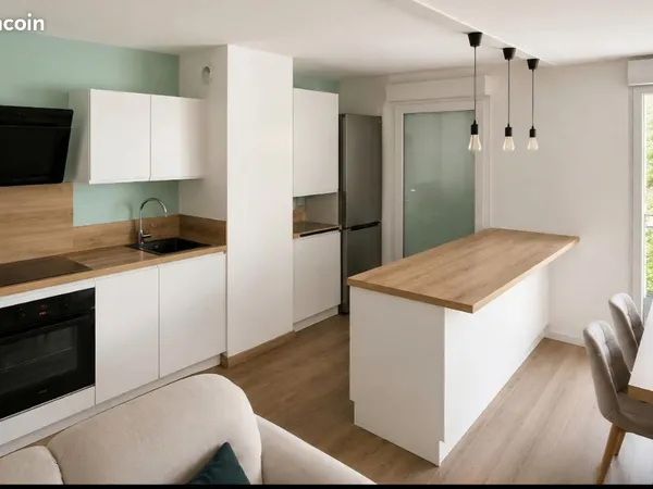 T3 70m2 | Balcon 12.7m2 | vue sur parc | sans vis a vis|