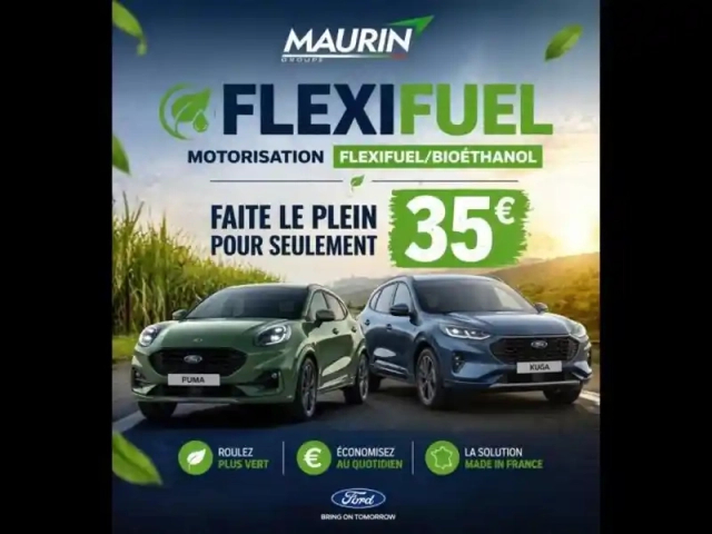 Ford Puma 1.0 flexifuel 125ch s&amp;s mhev st-line